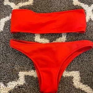 Shein size small bikini top and bottoms